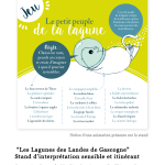 Nepsie - Les Lagunes des landes de Gascogne -Graphisme de supports pégagogique et sensibles