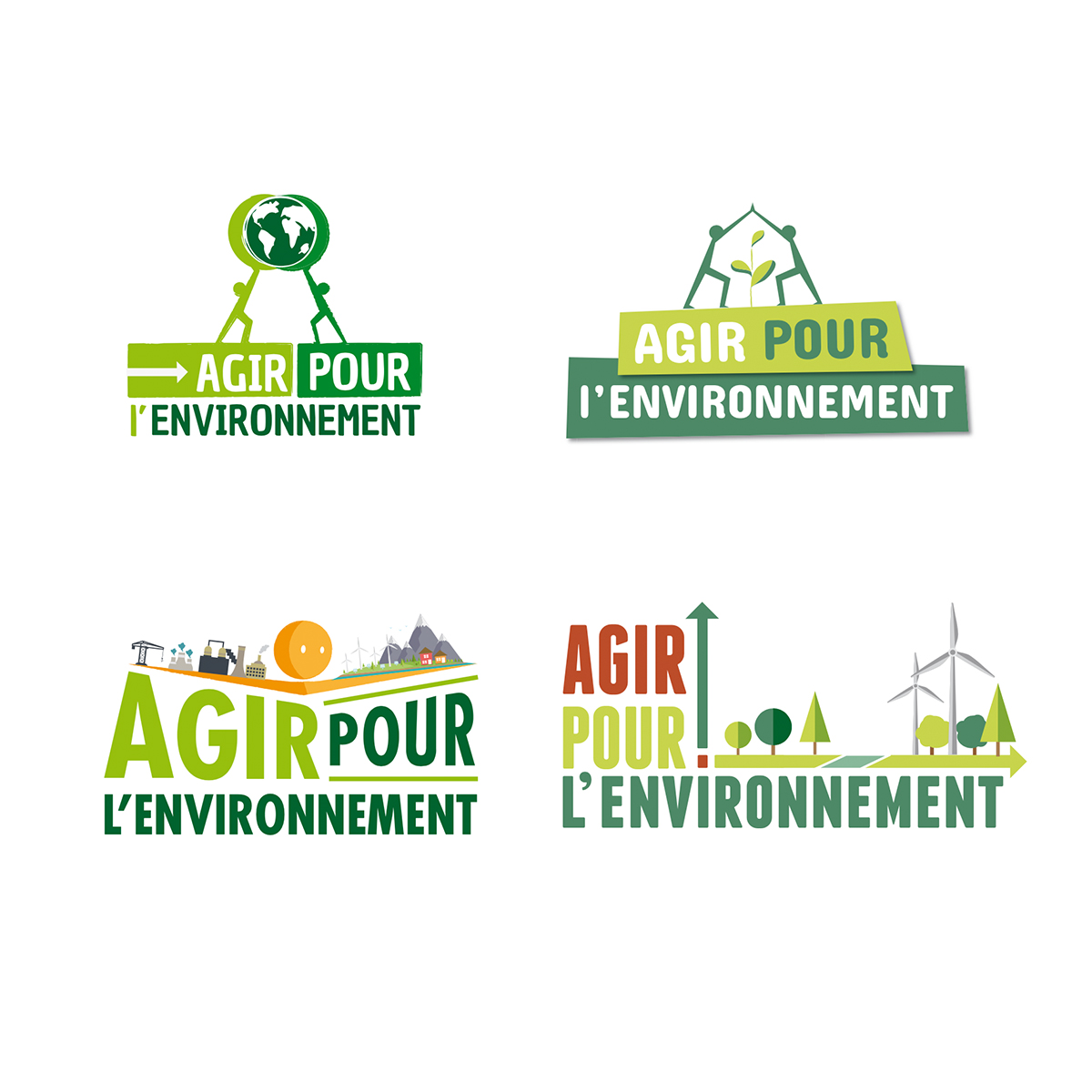 Logo Agir pour l'environnement Nepsie - graphiste Illustratrice Tours et Amboise